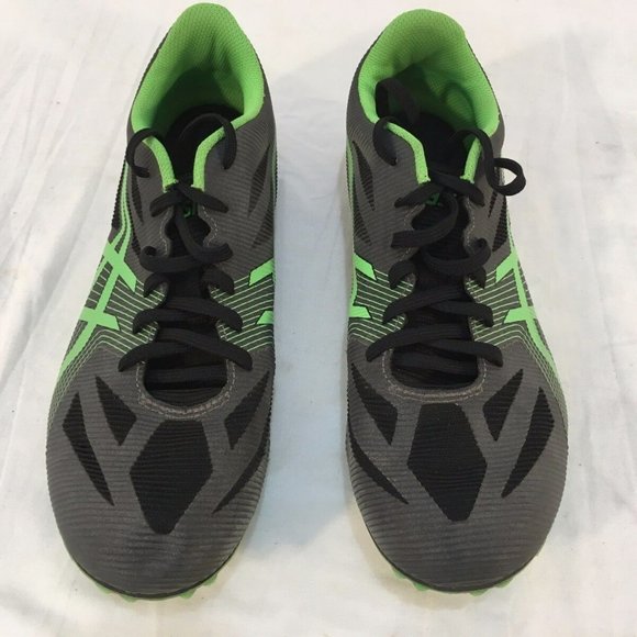 MEN\'S SZ9 ASICS SYNTHETIC LEATHER ATHLETIC 9 TRACK FIELD SPIKED CLEATS NM 01057 main image 7